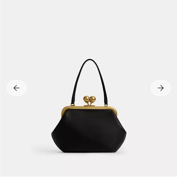 NWT Coach Kisslock Frame Bag 16 - Picture 5 of 12